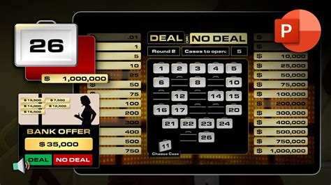 deal or no deal powerpoint